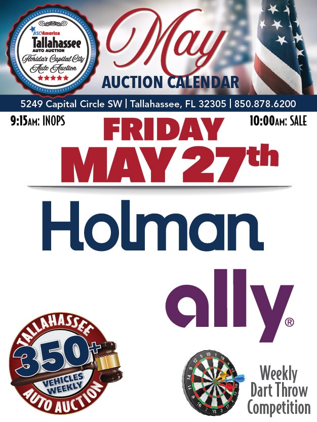 Tallahassee Auto Auction Ad 4