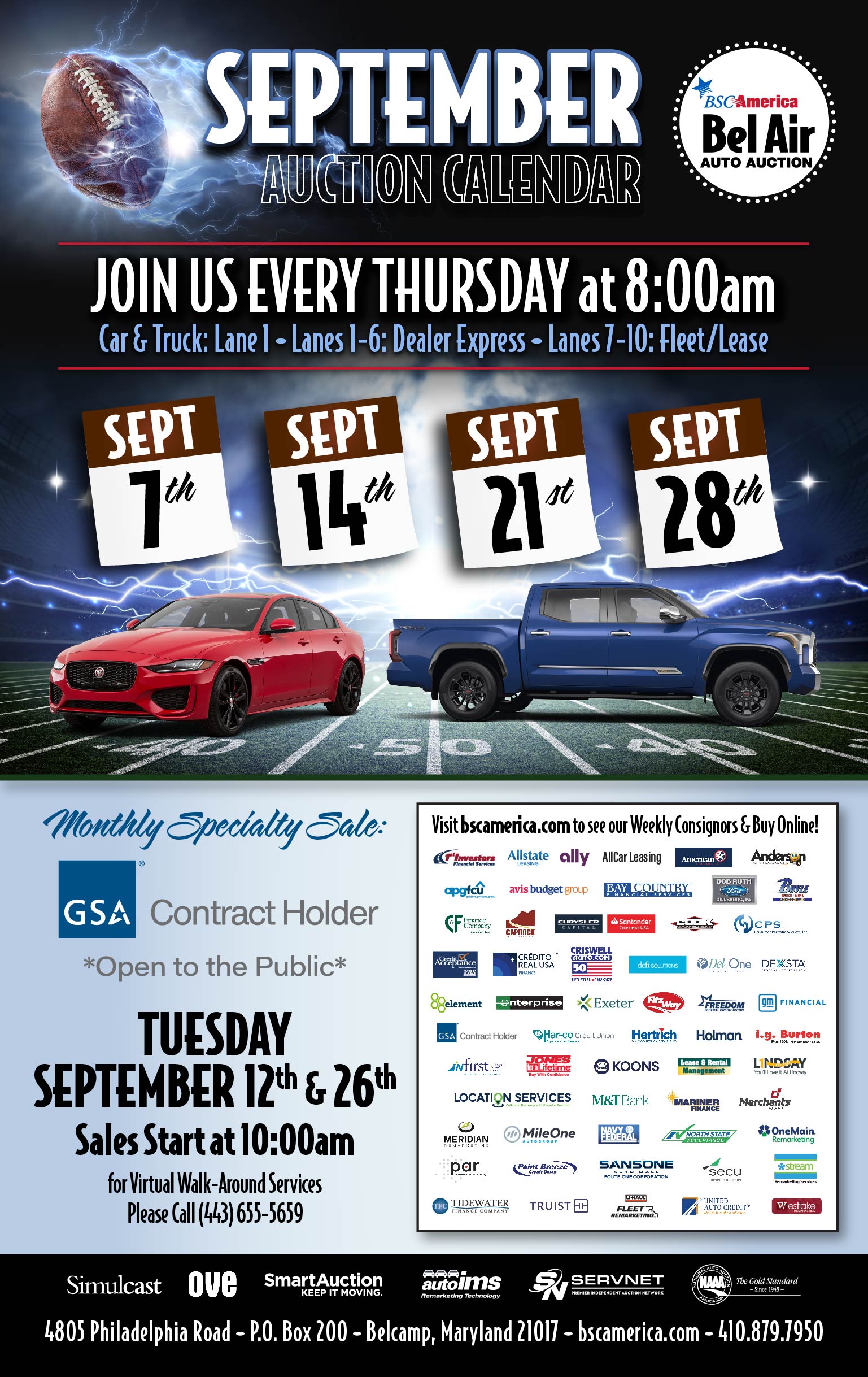 Bel Air Auto Auction Calendar & Events