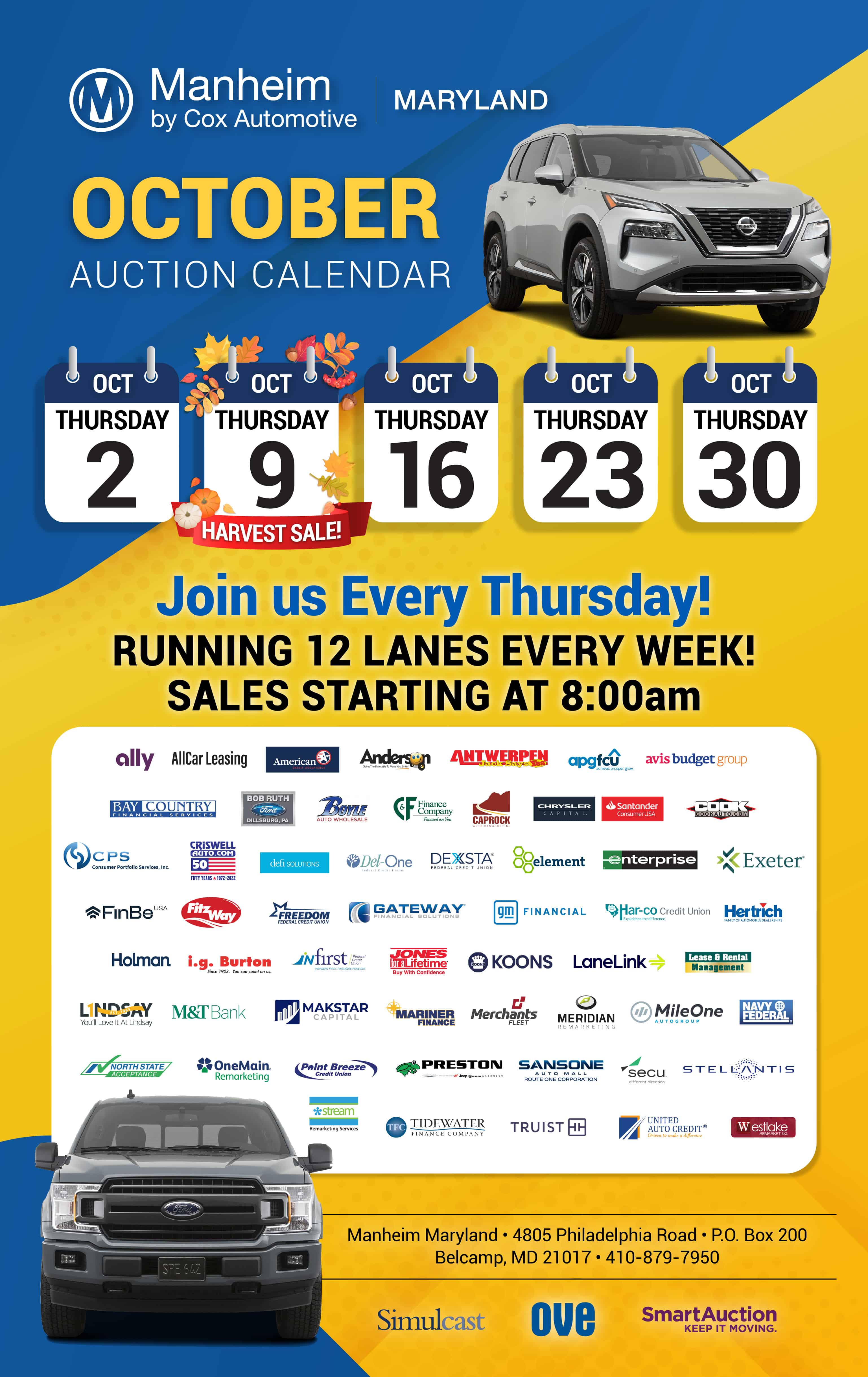 Bel Air Auto Auction Calendar & Events